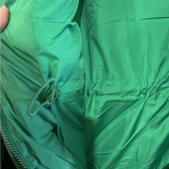 NWT 2NDDAY Green Apres ski oversize PUFFER JACKET - Picture 2 of 12